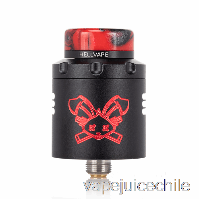 Vape Vhile Hellvape Conejo Muerto V3 24 Mm Rda Negro Rojo